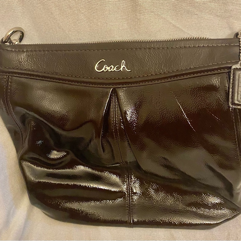 BEAUTIFUL Patent Leather Coach purse!!